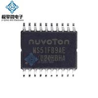 JQW MS51FB9AE (TSSOP-20) Microcontrolador MCU Nuvoton, Chip MCU Nuevo y Original, Circuito Integrado, Precio Real