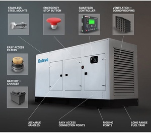 Générateur diesel ultra-silencieux 5 kW monophasé à faible niveau sonore pour l'alimentation de secours domestique en cas d'urgence - Product Image 5
