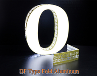 Máquina dobladora de letras de canal 3D, automática, CNC, 3D para publicidad, señal Led