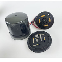 Connecteur IP67 NEMA 7 broches, contrôleur de lumière à gradation 0-10V, prise avec ventilation pour éclairage public intelligent