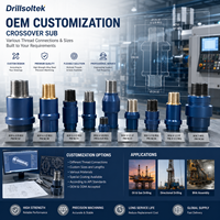 Адаптер для буровых работ Drillsoltek Custom Crossover Sub для нефтепромысловых скважинных инструментов и буровых труб