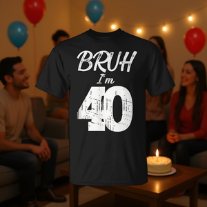 Camiseta Personalizable para el 40.º Aniversario, para Promociones Personalizadas - Product Image 3