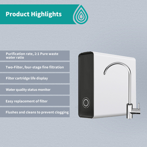 Vendita calda per uso domestico sistema di filtro per <span class=keywords><strong>acqua</strong></span> a osmosi inversa RO membrana <span class=keywords><strong>depuratore</strong></span> d'<span class=keywords><strong>acqua</strong></span> <span class=keywords><strong>con</strong></span> distributore di <span class=keywords><strong>acqua</strong></span> fredda per uso domestico - Product Image 2