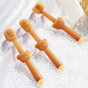 Lot de 3 brosses à dents pour animaux de compagnie, en gel de silice violet, pour chat et chien, élimine la mauvaise haleine et le tartre, soin dentaire, nettoyage buccal, fournitures pour chiens et chats - Product Image 3