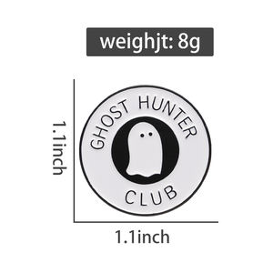 Pins <span class=keywords><strong>de</strong></span> Esmalte del Club <span class=keywords><strong>de</strong></span> Cazafantasmas, Divertidos Broches Punk con Diseño <span class=keywords><strong>de</strong></span> Boo, Insignias para Solapa, Venta al por Mayor, Pins para Sombreros, Mochilas, Ropa, Joyería, Regalo para Amigos - Product Image 6