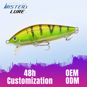MISTER LURE 70mm 10g Kısa Minnow Plastik Yem Güçlü Yansıma Küçük Yem Özel Renkler Destekli Plastik Balıkçılık Yemi - Product Image 1