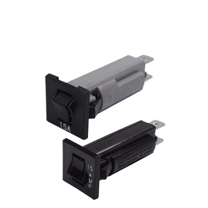 Pemutus Sirkuit Kutub Tunggal 0.5A Topstone W Sensitif Terhadap Panas 250VAC 32VDC Miniatur MCB Kotak Listrik Rel DIN - Product Image 1