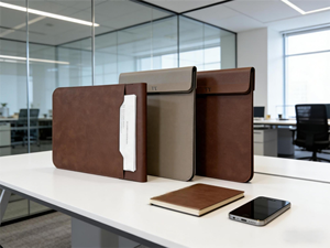Housse d'ordinateur <span class=keywords><strong>portable</strong></span> personnalisable avec charge sans fil 15W, étui magnétique robuste <span class=keywords><strong>pour</strong></span> <span class=keywords><strong>Macbook</strong></span> <span class=keywords><strong>Pro</strong></span>, en cuir PU imperméable, avec tapis de souris intégré - Product Image 5