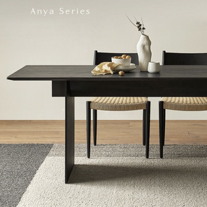 Mesa <span class=keywords><strong>de</strong></span> <span class=keywords><strong>comedor</strong></span> <span class=keywords><strong>de</strong></span> <span class=keywords><strong>madera</strong></span> maciza estilo Wabi Sabi, muebles rectangulares <span class=keywords><strong>de</strong></span> <span class=keywords><strong>diseño</strong></span> <span class=keywords><strong>para</strong></span> Hotel, apartamento, Villa, casa <span class=keywords><strong>de</strong></span> familia <span class=keywords><strong>para</strong></span> sala <span class=keywords><strong>de</strong></span> estar - Product Image 6