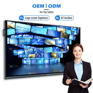 Tableau blanc interactif IFPD Android <span class=keywords><strong>14</strong></span> en gros, écran LCD 4K HD, tableau intelligent pour l'école, écran tactile TV avec télécommande - Product Image 6