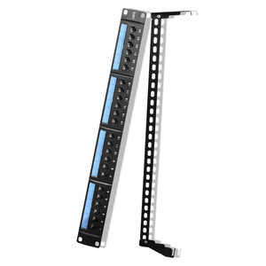 Ropassor RPS-2043H8C5E CAT5E UTP Panneau de brassage RJ45 pré-câblé 24 ports 19" Standard Double IDC <span class=keywords><strong>T568A</strong></span>/<span class=keywords><strong>B</strong></span> Garantie 5 ans - Product Image 1