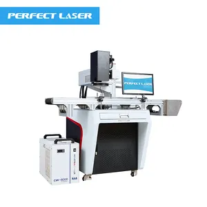 Perfekt Laser- automatischer Objektabfang auf der Produktionsanlage automatische Positionierung UV-Laser-Markierungsmaschine mit CCD-Kamera