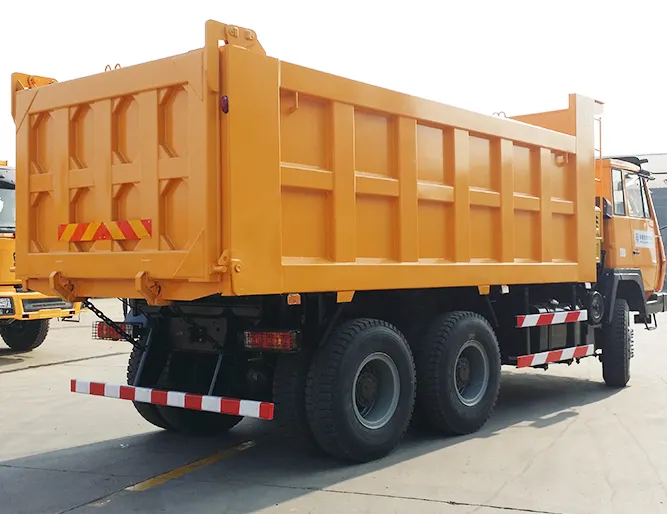 SHACMAN-camión de basura para minería 6x4 210hp L3000, con Euro3 Euro4
