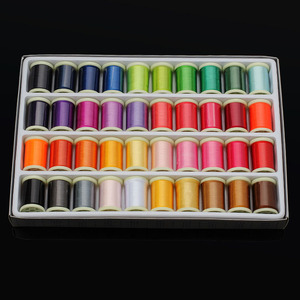 Mini Kit 100% Poliéster Linha Sewing 40 Cores por <span class=keywords><strong>Set</strong></span> Padrão Tingido com Alta Tenacidade - Product Image 3