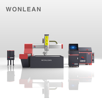 WONLEAN 5 axes cnc verre métal acier pierre jet d'eau machine de découpe fournisseurs