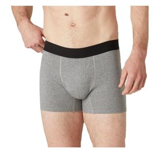 Men's Spandex/Cotton Mid-Rise Boxer Briefs Comfortable Breathable Eco-Friendly Casual Sports <b>Underwear</b> Customizable Colors/Logos - Product Image 3