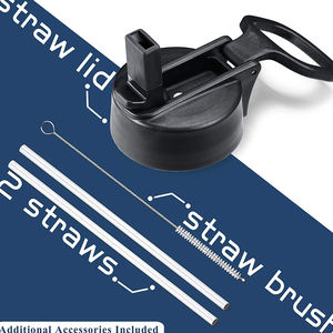 Botella de agua de acero inoxidable para niños, frasco de Metal con gradiente de boca ancha, doble pared, aislado, 32Oz - Product Image 4