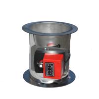 Meilleure vente Valve de contrôle de débit d'air circulaire électrique galvanisée Amortisseur d'air circulaire pour conduits d'air frais