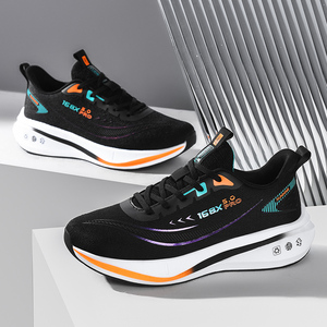 Zapatillas Deportivas Casuales de Hombre, Estilo Deportivo, Talla Grande, con Parte Superior de Malla Transpirable y Cómoda, Suela de EVA Elástica, para Caminar en Verano - Product Image 2