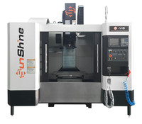 Système de fraisage CNC à 3 axes V8 German-Core, centre vertical haute stabilité pour la production de composants de précision