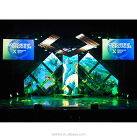 Pantalla LED de alquiler flexible de paso pequeño creativo de entrega rápida para alquiler de concierto de espectáculo de escenario P1.95 P2.5 P3.91 P4.81 interior