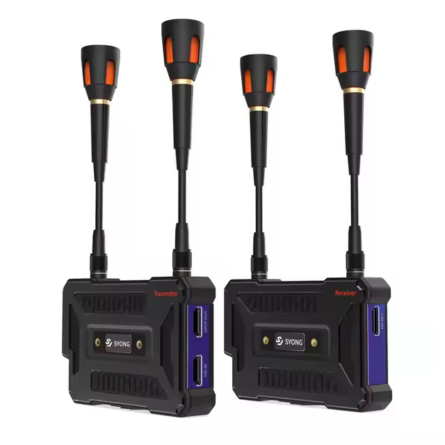 USD242 Free Ship 340 meters hd mi Wireless Transmitter and Receiver with Battery input 4K 30fps output hd1080p60fps VRRIIS N080