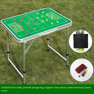 <span class=keywords><strong>Tableau</strong></span> tactique <span class=keywords><strong>de</strong></span> football pliable en alliage d'aluminium avec cadre magnétique, pour l'enseignement, les jeux <span class=keywords><strong>de</strong></span> société et l'entraînement des entraîneurs, 45x32cm - Product Image 6
