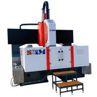 Machine de fraisage et de perçage CNC à portique série PHD avec broches ATC BT40 et broche d'outil haute vitesse
