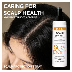 Spray d'huile capillaire et capillaire revitalisante hydratante avec logo personnalisé, hydratation et brillance durables pour les cheveux secs ou abîmés, favorise - Product Image 5