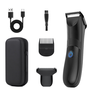 Recortadora Corporal 3 en 1 OEM/ODM IPX7, Afeitadora Eléctrica de Doble Cuchilla para Barba, Recortadora de Vello Corporal para Hombre con Kit de Aseo Ligero y Bolsa de EVA - Product Image 6