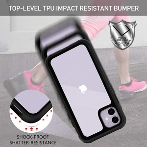 Противоударный чехол для <span class=keywords><strong>iPhone</strong></span> 11, 12, 13 Pro Max, ударопрочный Улучшенный защитный чехол для задней панели с защитой от царапин - Product Image 6