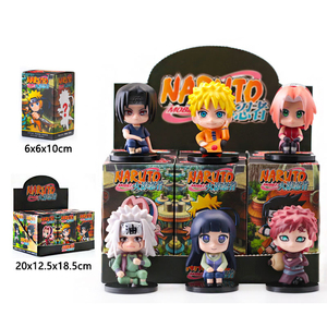 Figurines d'action Anime Cool Cartoon <span class=keywords><strong>Ninja</strong></span> Piece Luffy, Coffrets Mystères Surprise, Cadeaux pour Enfants, Décoration de Bureau, Boîtes Aveugles - Product Image 2