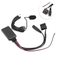 Adaptateur de connecteur audio Bluetooth pour voiture, pour Ford 6000CD Focus Mondeo C-Max Fiesta Fusion Galaxy Transit, câble AUX, microphone