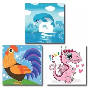 All'ingrosso paint party kit pittura su tela colori disegno con numeri <span class=keywords><strong>tele</strong></span> per <span class=keywords><strong>dipingere</strong></span> con numeri - Product Image 3