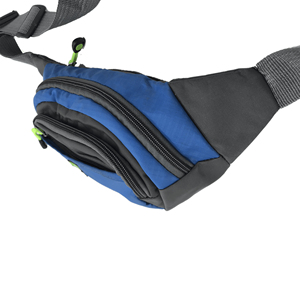 Riñonera promocional con logotipo personalizado para mujer, riñonera azul, riñonera para hombre, hecha en Vietnam - Product Image 5