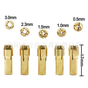 Kit de mandrin de perçage en laiton Li Pu, 0,5-3,0 mm, 3 mâchoires, tige droite, pour accessoires de perceuse - Product Image 2