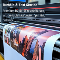 Bâche publicitaire perforée en PVC polyester durable de qualité supérieure pour extérieur, toile de bâche en vinyle enduit pour clôture, affiche en tissu.