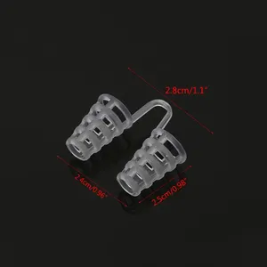 4 Sizes Anti Snore Nose Clip Nose Vents Snore Solution For Natural Comfortable Sleep Improve Breathing Relieve Stuffy Nose