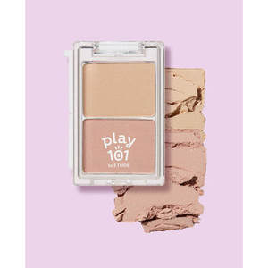 Etude Play 101 Paleta de maquillaje de doble ocular Primavera Nueva llegada Realzador de ojos inspirado en la naturaleza - Product Image 1