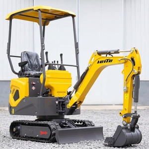Envío Gratis: Mini Excavadora de 1.2 Toneladas con Certificación CE/EPA, Retroexcavadora Pequeña de 1.6 Toneladas para el Hogar - Product Image 1