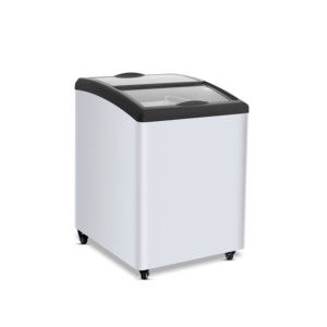 מקרר תצוגה אופקי מסחרי לגלידה עם מכסה זכוכית לסופרמרקטים קטנים/חנויות נוחות, ניתן להתאמה אישית - Product Image 4