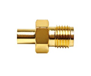 Adaptateur RF BJDZ 50Ohm <span class=keywords><strong>SMP</strong></span> mâle vers SMA femelle, 0-6GHz, convertisseur plaqué or. - Product Image 2