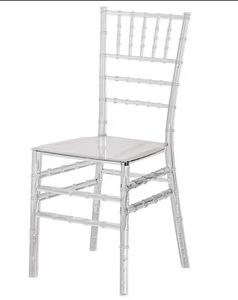 Chiavari transparent en résine pour extérieur, idéal pour la <span class=keywords><strong>location</strong></span> en gros, parfait pour les banquets d'hôtel, les mariages et les salles de réception. - Product Image 6