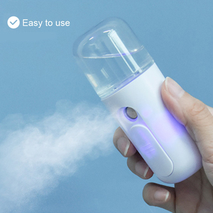 Nouveau design Usb Rechargeable Mini Facial Steamer Nano Mist Automizers Facial Mist Pulvérisateur Oxygénation Face Nano Spray Mist - Product Image 2