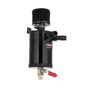 Réservoir d'huile supplémentaire de 300 ml - Réservoir d'huile et accessoires automobiles, aluminium, noir Simoni Racing - Product Image 1