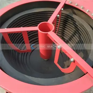 Small Scale Gold Mining Equipment Fine Gold Ore Gravity Centrifuge Separation Machine Neffco Knudsen Red Bowl Gold Concentrator