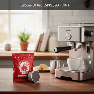 Capsule Compatibili Borbone 50 Red ESPRESSO POINT per Macchine da Caffè Manuali 0,14g/Capsula - Product Image 3