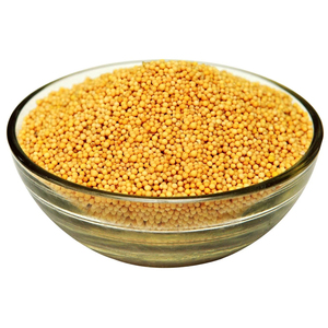 Achetez des graines de moutarde jaunes entières, naturelles, qualité alimentaire, haute pureté, qualité export, en vrac, en provenance d'Inde - Product Image 1