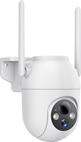 Caméra PTZ WiFi QMA 5MP 2.4G/5G avec suivi automatique, étanche IP65, pour extérieur, vidéosurveillance domestique avec double bande