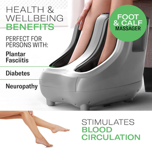 Elektrische Körper massage Entlasten Sie schmerzende Füße Tief kneten Vibration Rollt herapie Shiatsu beheiztes Bein Fuß Waden massage gerät - Product Image 3